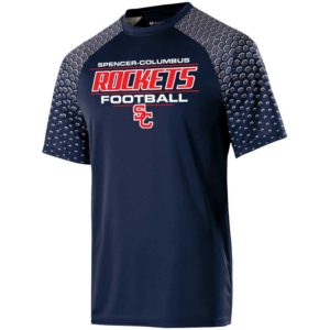 Spencer-Columbus Football T-Shirt