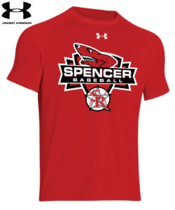 Spencer Rockets Baseball - Short Sleeve Performance T-Shirt