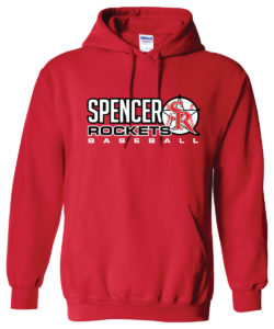 Spencer Rocket Baseball Hoody