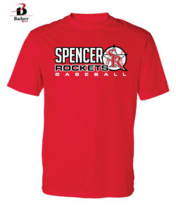 Spencer Rocket Baseball T-Shirt