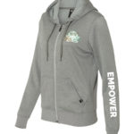 Off The Mat Hooded Full Zip Sweatshirt