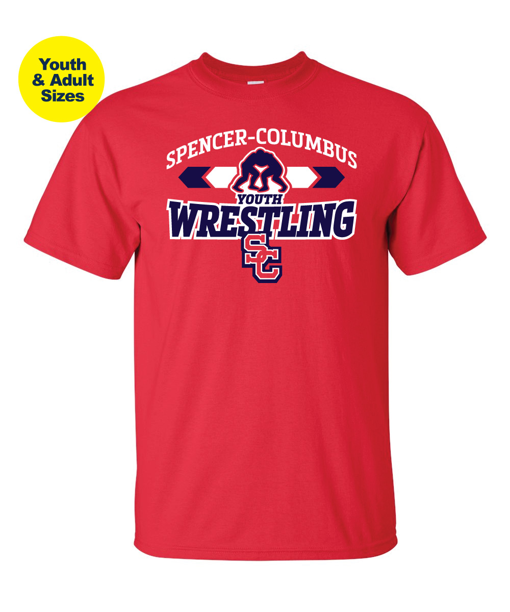 Red SC Youth Wrestling Apparel